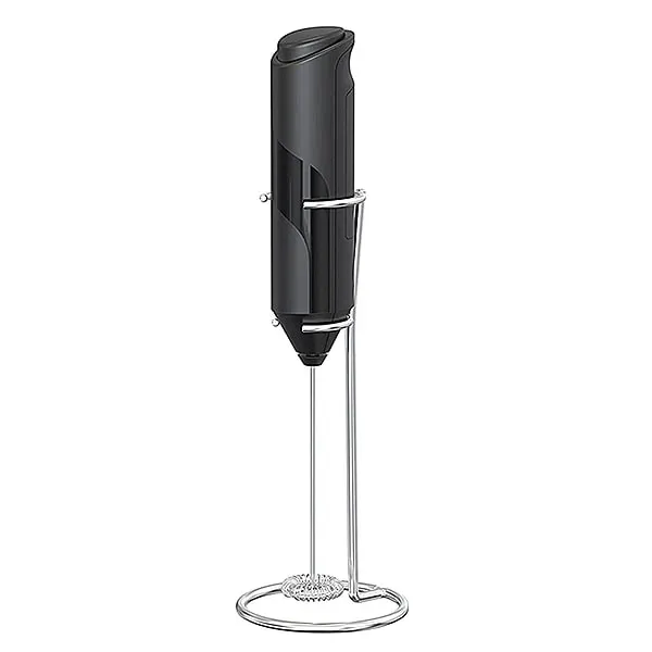 Electric Milk Frother Coffee Maker Handheld Whisk Beater Foam Maker Drink Mixer With Stand Kitchen Milk Coffee Egg Stirring Tool — image 10