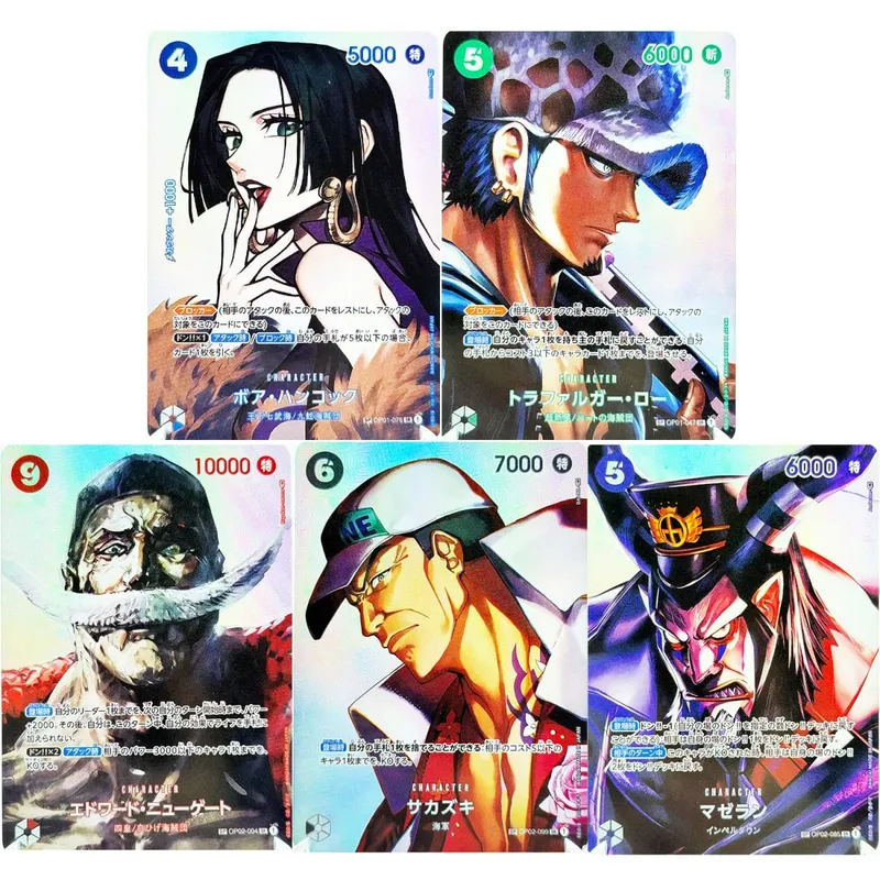 Komplet sæt One Piece Card Game SP sjældent kort komplet samling Højkvalitets DIY Replica Anime Foil Proxy Card [engelsk/japansk]