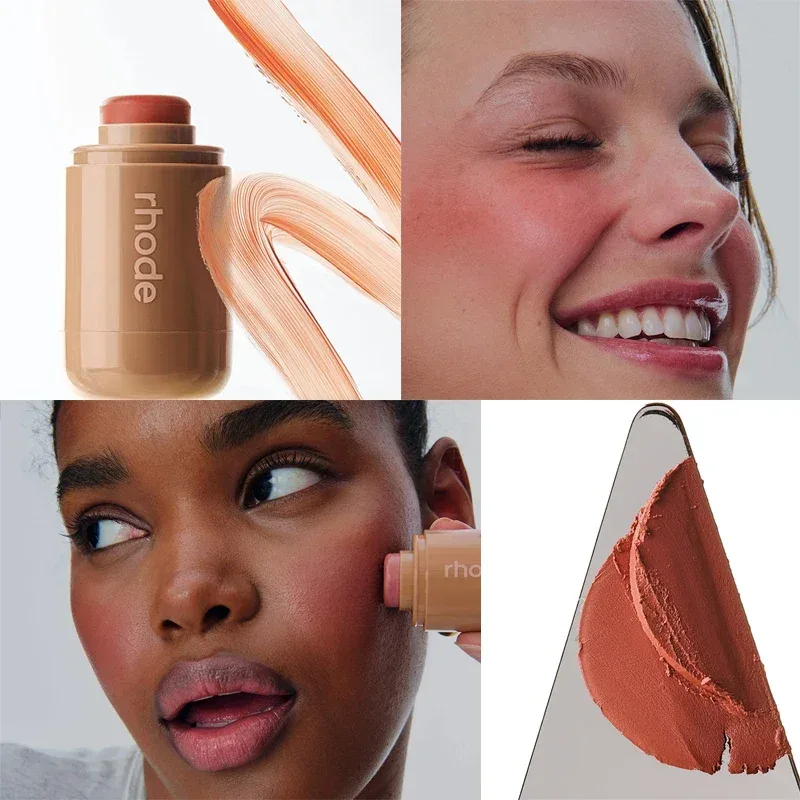 Latest Makeup 3D Face Contouring Pocket Bronze Contour Stick Easy To Push Away Soft Fog Matte Powder Blusher Stick Cosmetics — image 19