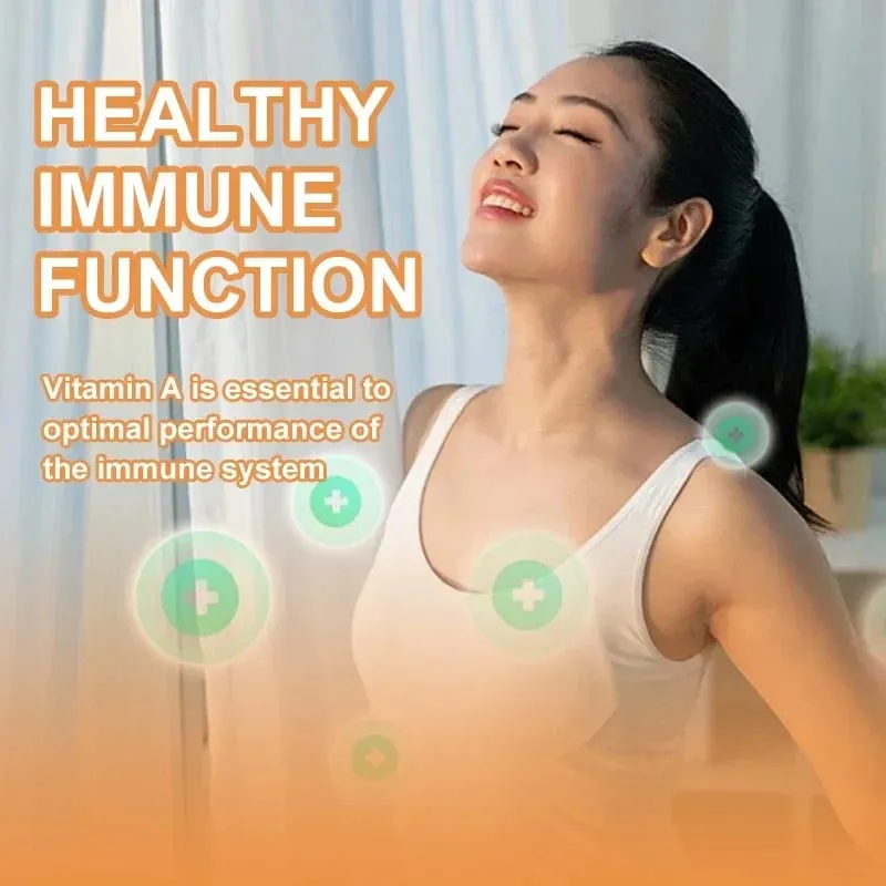 Vitamina A 10000 UI - Supporta la salute della vista e del sistema immunitario e la salute della pelle - Senza glutine non OGMIntegratori — image 6