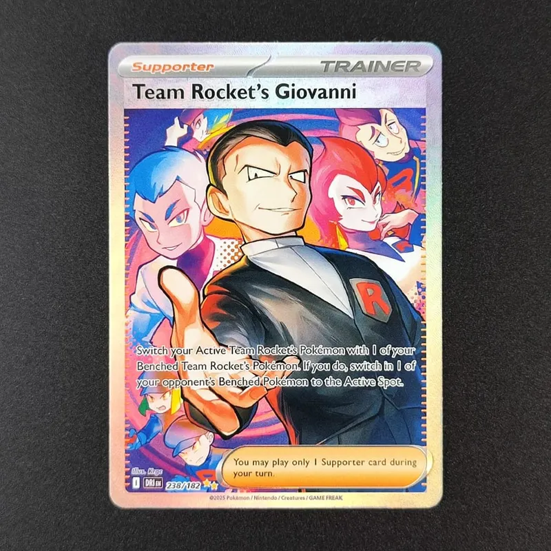 Cartão tcg Inglês SV10 SV09 Destined Rivals Mewtwo da Equipe Rocket Garchomp de Cynthia Ethan Ho-Oh Jogo de Cartas Colecionáveis