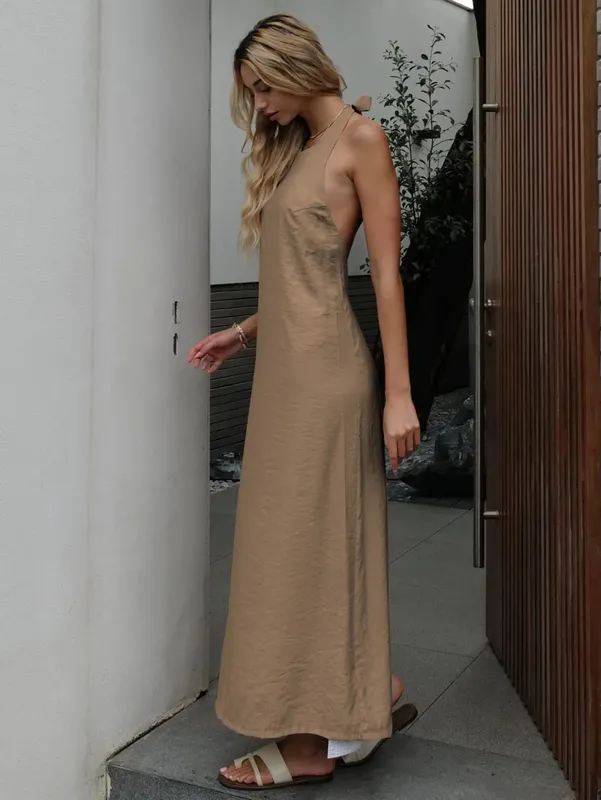 2024 Summer Women Backless Elegant Dress — image 11