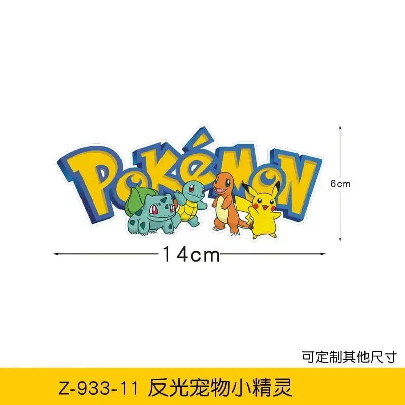 20 Arten Pokemon-Autoaufkleber, Anime-Figur, Pikachu, Gengar, Eevee, Charmander, niedliche Cartoon-Puppe, kreative Aufkleber, Geburtstagsgeschenke — image 17