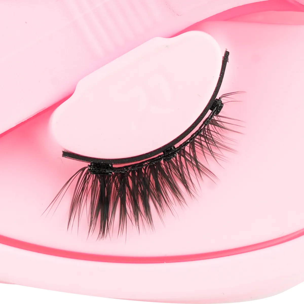 Magnetic Eyelashes 1Pcs No Glue Needed Reusable Natural Look 3D Lashes Easy Apply Soft Magnetic Lashes Kit for Eye Makeup — image 3