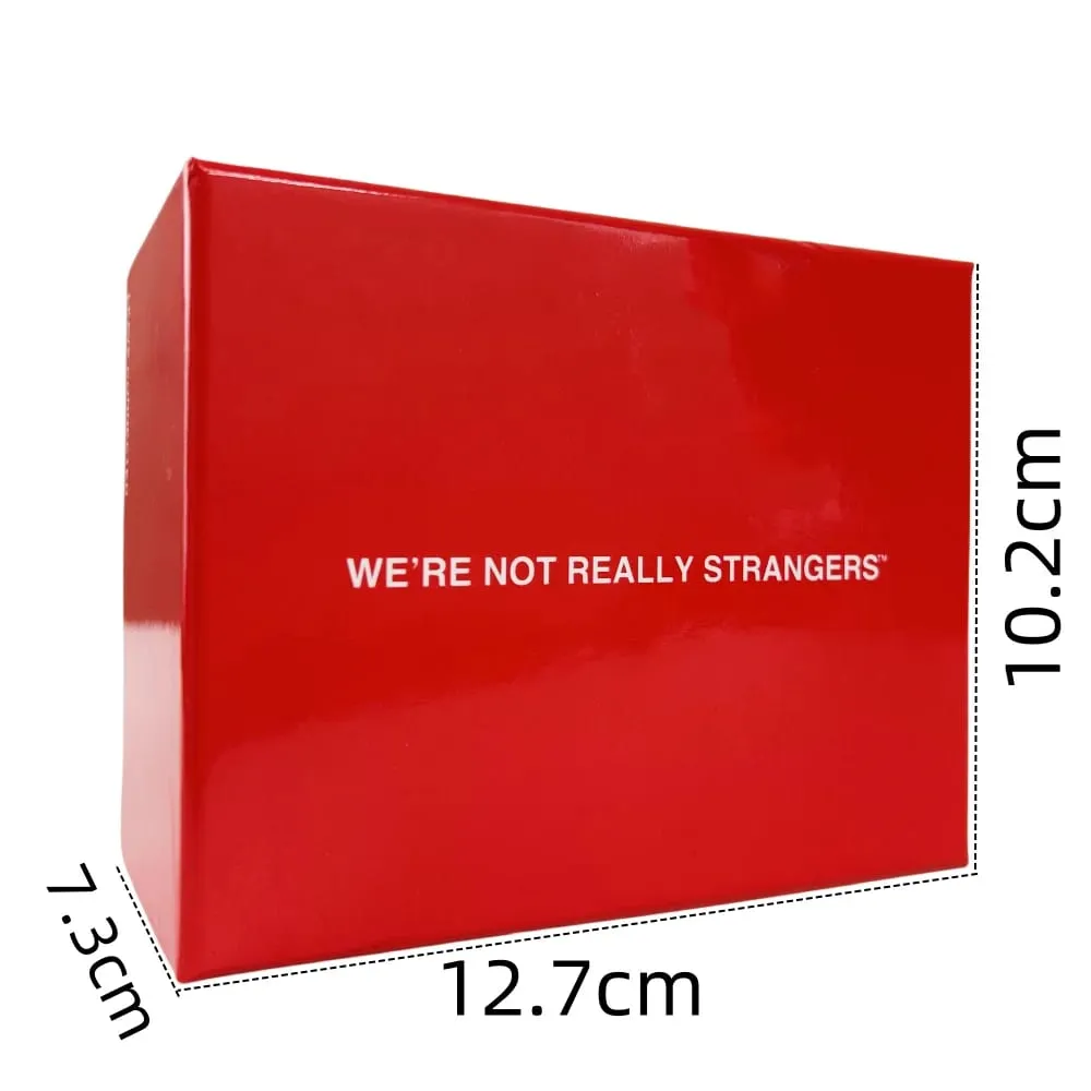 8 Styles WE'RE NOT REALLY STRANGERS - an Interactive Card Game Friendship Family Couples Edition - A Best Friend Party cards — image 4