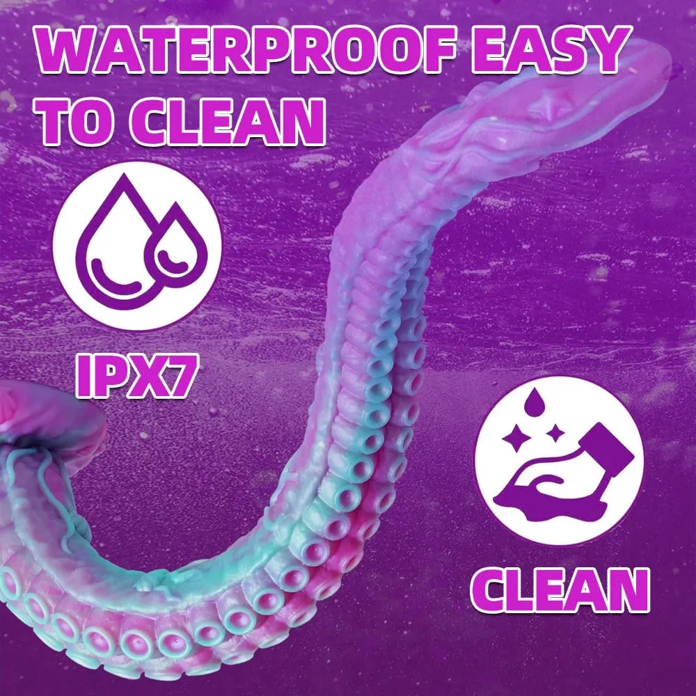 Fantasy Tentacle Dildo Monster Shape Soft Silicone Anal Plug Prostate Massager Huge Fake Penis Adult Erotic Sex Toys for Women