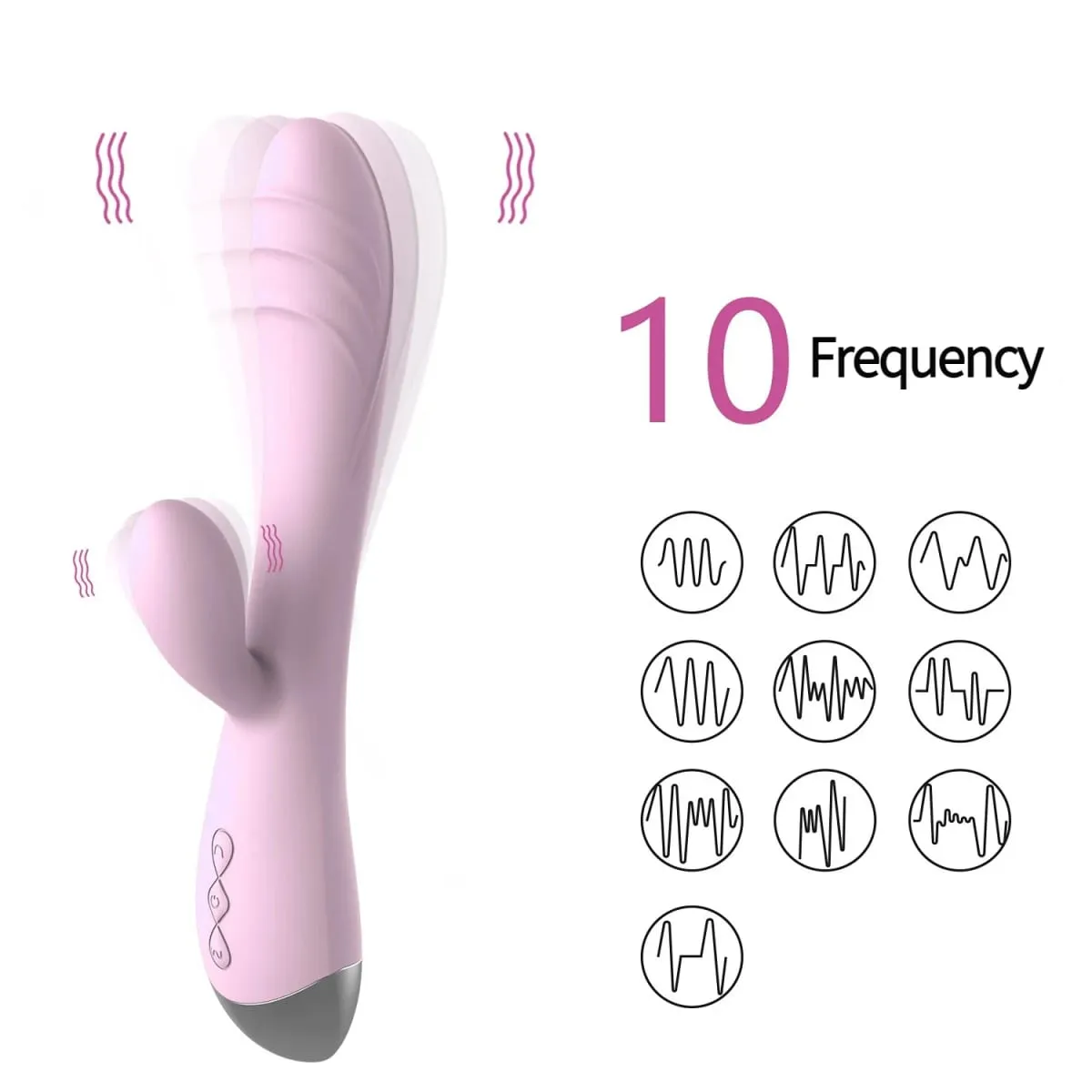 Powerful Dildo Vibrator For Women Handheld G-Spot Clitoris Stimulator Vagina Massager Female Masturbator 10 Mode Adult Sex Toys — image 2