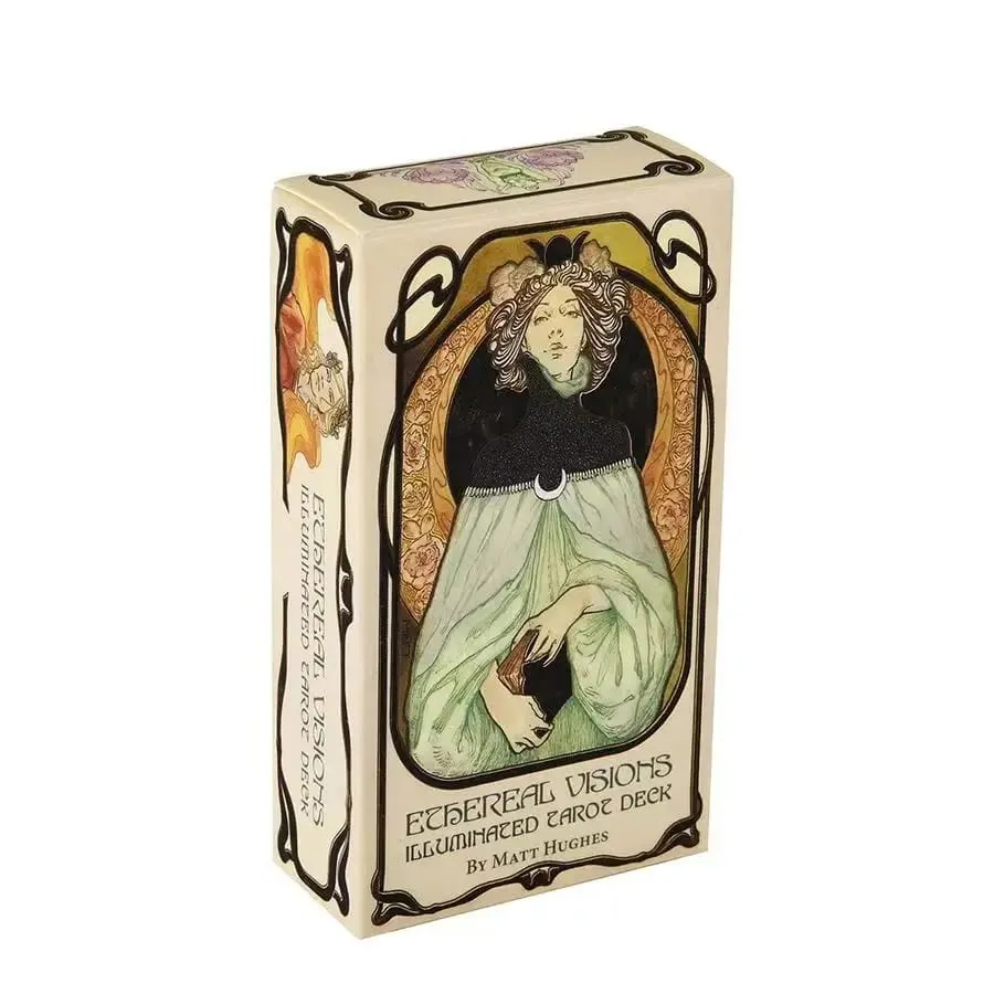 Classic Ethereal Visions Illuminated Tarot The Rider Tarot Deck Cards for Beginners Divination Edition Borad Playing Game — image 6