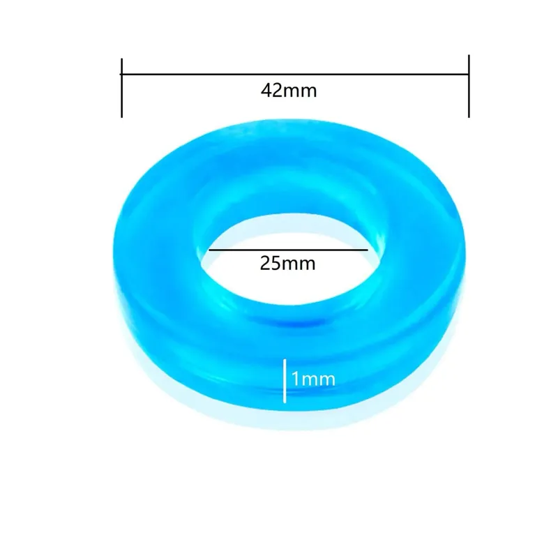 3/5PCS Cock Ring Delay Ejaculation Adult Toys For Men Dick Enlargement Silicone Penis Ring Male Sex Toys Stronger Erection 18+ — image 7