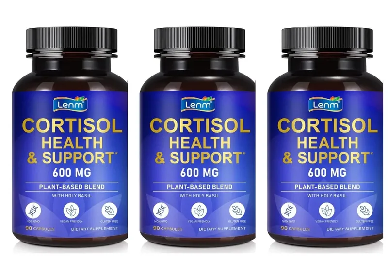 Lenm Cortisol Health Support Capsules Ashwagandha Rhodiola Holy Basil L-Theanine Para sa Stress Balance at Relaxation Adult 90 Count — image 9