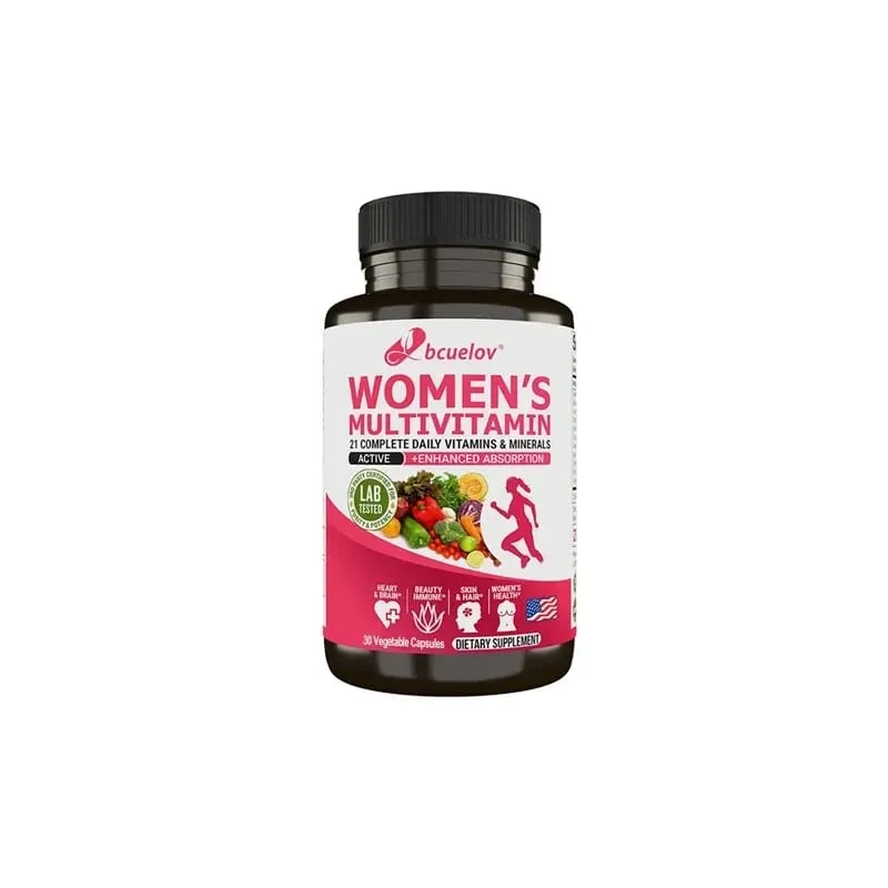 Women's Multivitamin Multimineral Supplement - Magnesium Biotin Calcium Zinc Selenium - Supports Joints Skin Nails — image 9