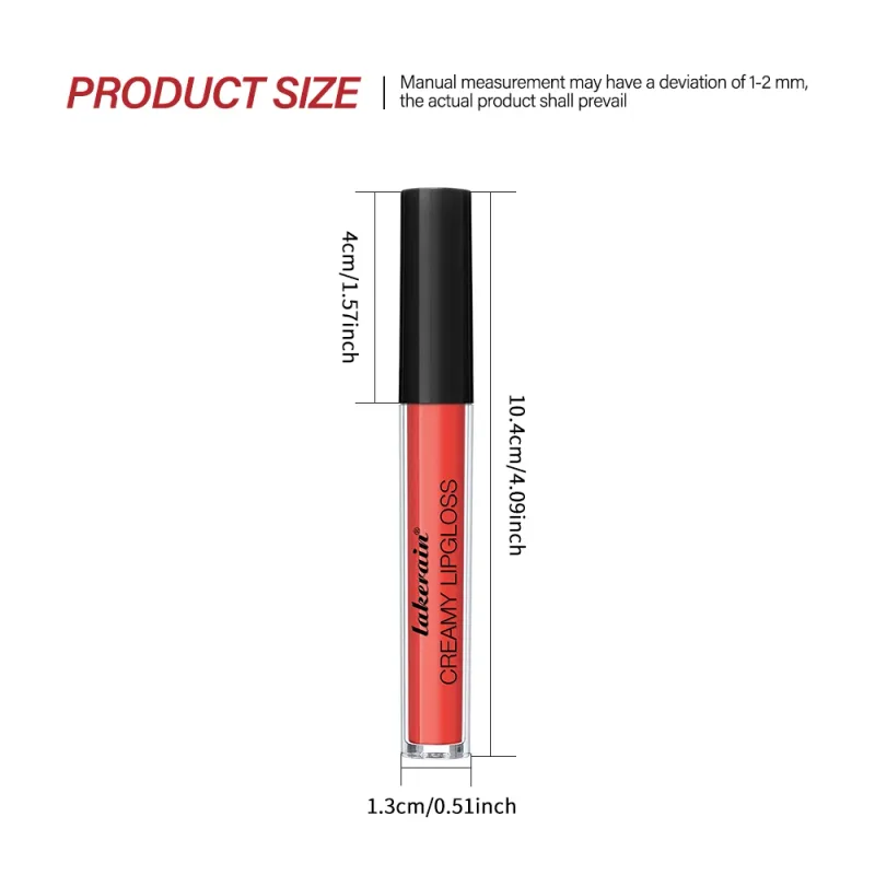 Waterproof Lip Stain 8 Colors Creamy Lip Gloss Long Lasting Non Fading Moisturizing Velvet Liquid Lipstick Moisture Makeup — image 7