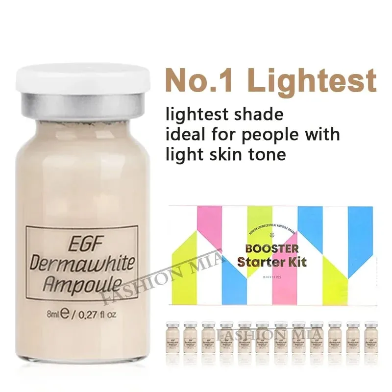 12pcs LAN FROST BB Cream Beginner Starter Kit 8ml Niacinamide Foundation Facial Skin Whitening Brightening CC Cream