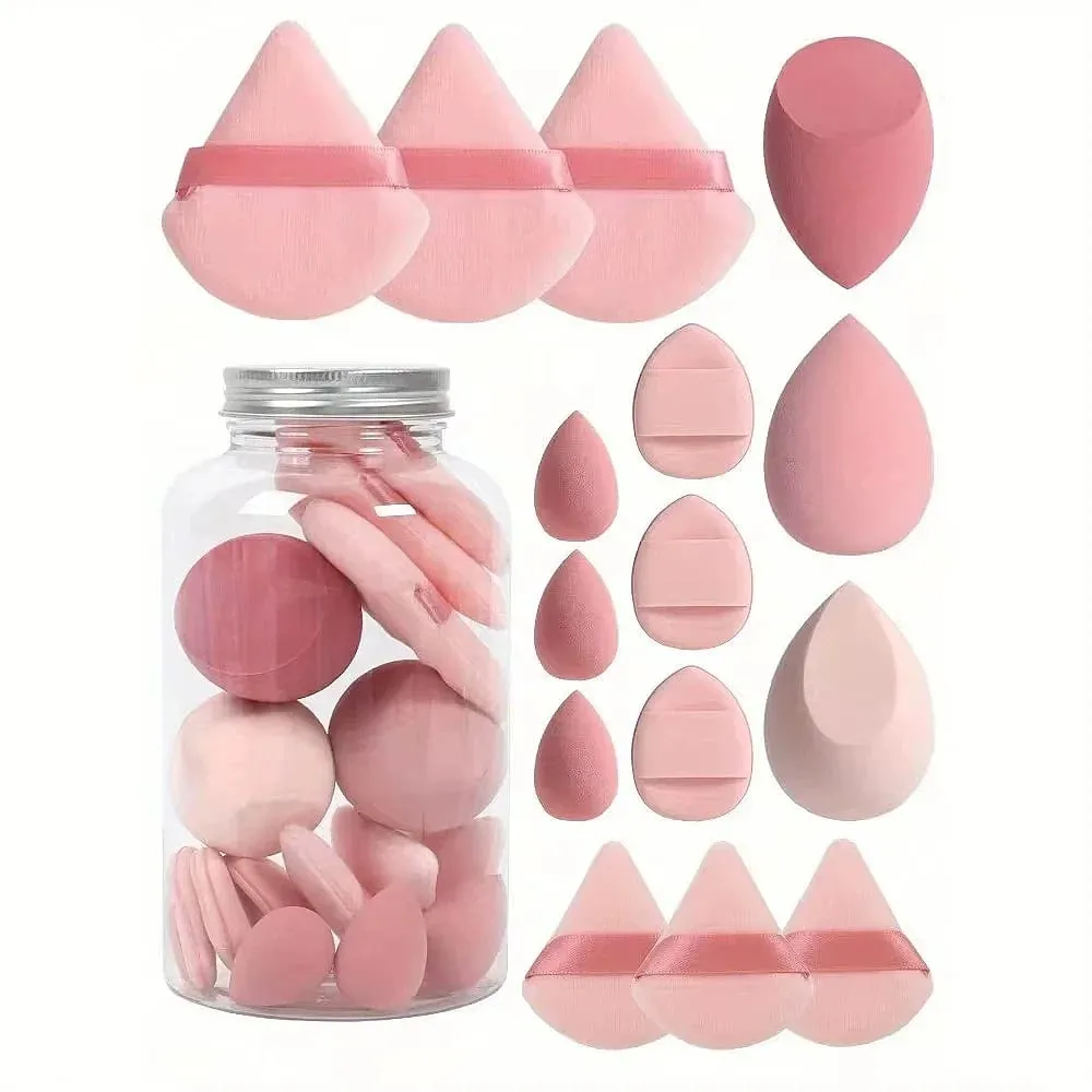 12/15Pcs Makeup Sponge Cosmetic Puff Foundation Sponges Beauty Egg Powder Puffs Women Make Up AccessoriesMakeup Tools — image 1