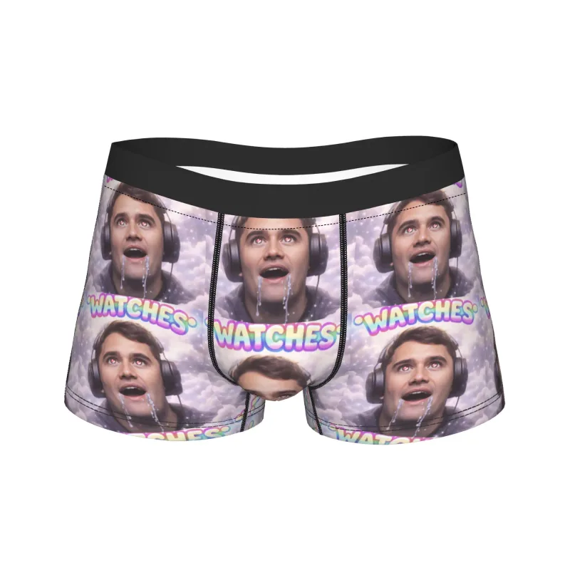Charlie Kirk Meme Boxer Shorts pochette sous-vêtements haute qualité douane Shorts slips nouveauté hommes culottes grande taille 2XL — image 12