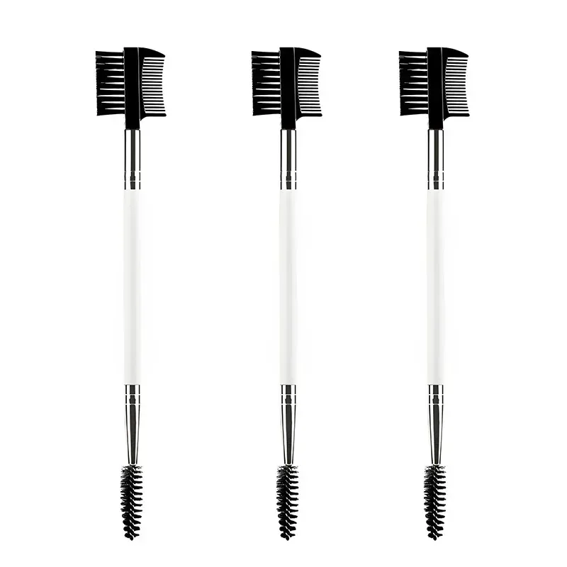 3/10 PC 1PC Double Ended Eyebrow Comb Brush Beauty Makeup Brushes Eyelash Applicator Professional Make Up Tool — image 11
