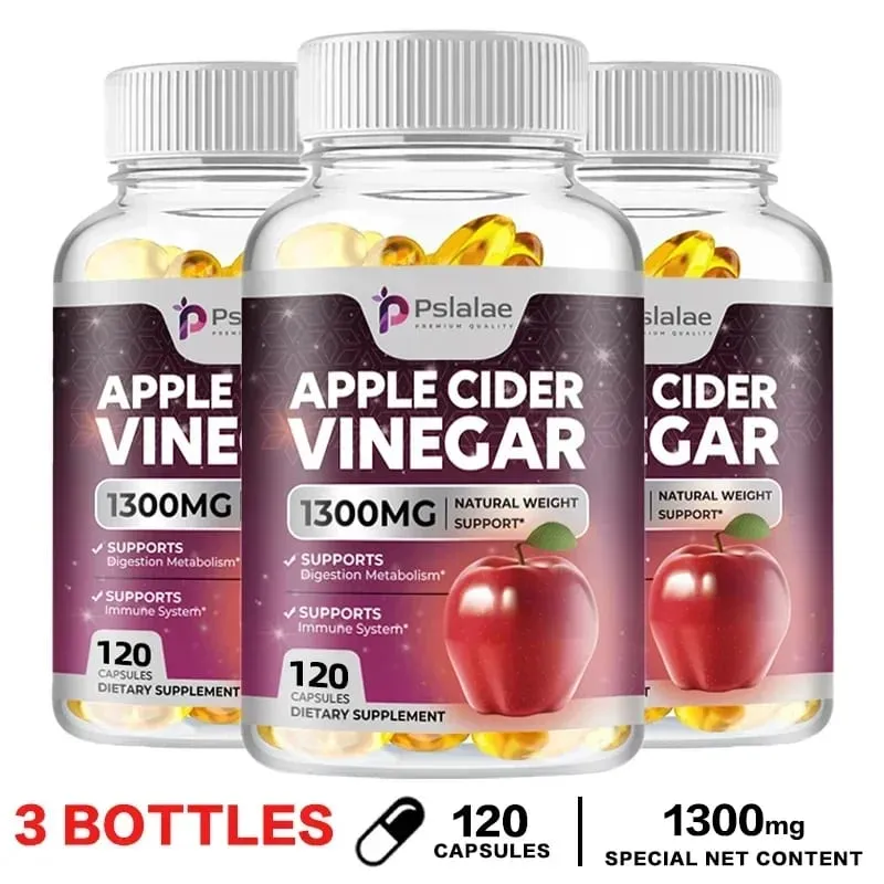 Apple Cider Vinegar - Fat Burner Natural Detox and Cleanse Energy Support Supplement — image 8