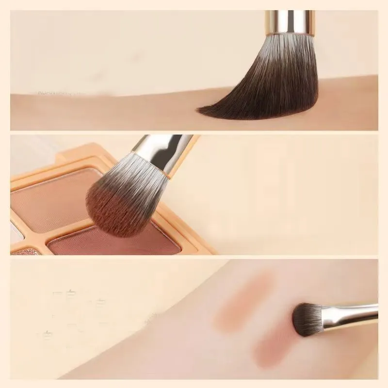 8pcs Eyes Makeup Brushes Set Professional Soft Contouring Eyeshadow Eyeliner Eyebrow Brush Facial Beauty Cosmetic Brushes Tool — image 5