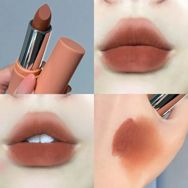 Herorange Sheer Matte Lipstick Soft Texture Non Drying Long Lasting Transfer Proof Natural Tones for All Skin Tones — image 3