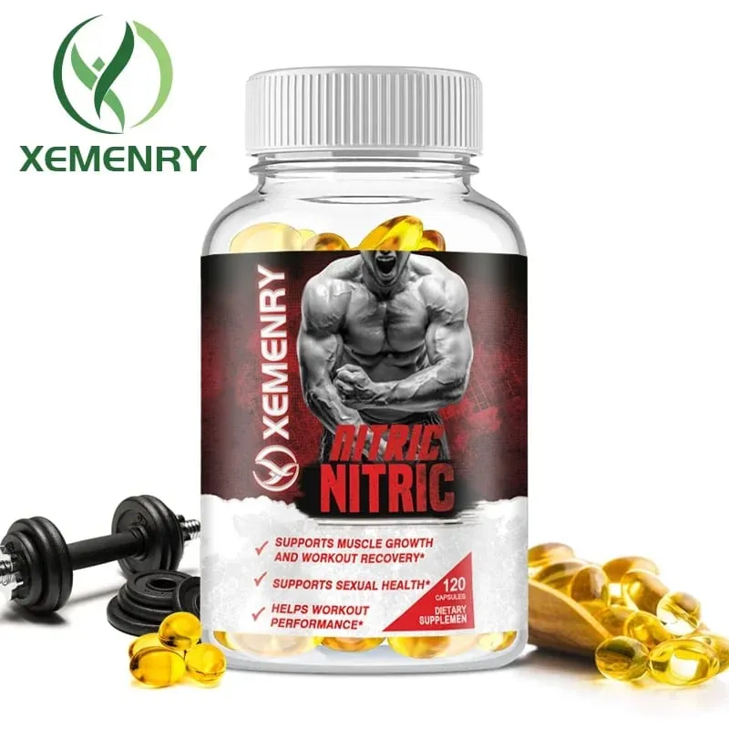 Xemenry L-Arginine Highest Capsule Dosage – Nitric Oxide Supplement — image 1