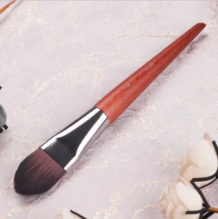 1pc MF Natural wood Soft Makeup Brushes Powder Foundation Concealer Make Up Brush Blush Synthetic hair Shadow high quality tools — image 17