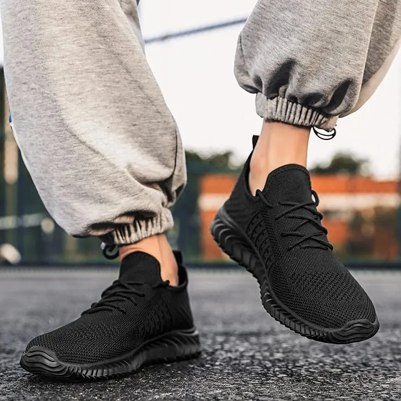 Chaussures de Sport légères d'été pour hommes, baskets de course classiques en maille, chaussures décontractées respirantes, baskets d'athlétisme à la mode — image 1
