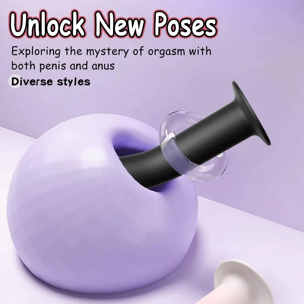 Flexible Liquid Silicone Dildo For Begginner Anal plug Prosate Massager G Spot Personal Massage Tool Suction Cup Female Sex Toy — image 2