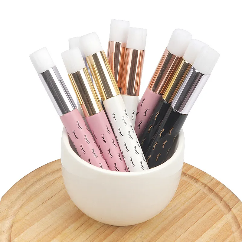10pcs Eyelash Cleaning Brush Lash Extension Applicator Eyebrow Nose Brushes Washing Bottle Skin Care Makeup Tool Clean Supplies — image 2
