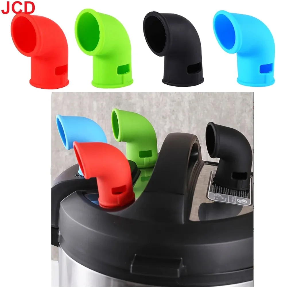 JCD 1pc Silicone Pressure Cooker Steam Diverter Release Valve Accessories 360 Rotating Kitchen Instant Pot Silicone Release Pipe — image 2