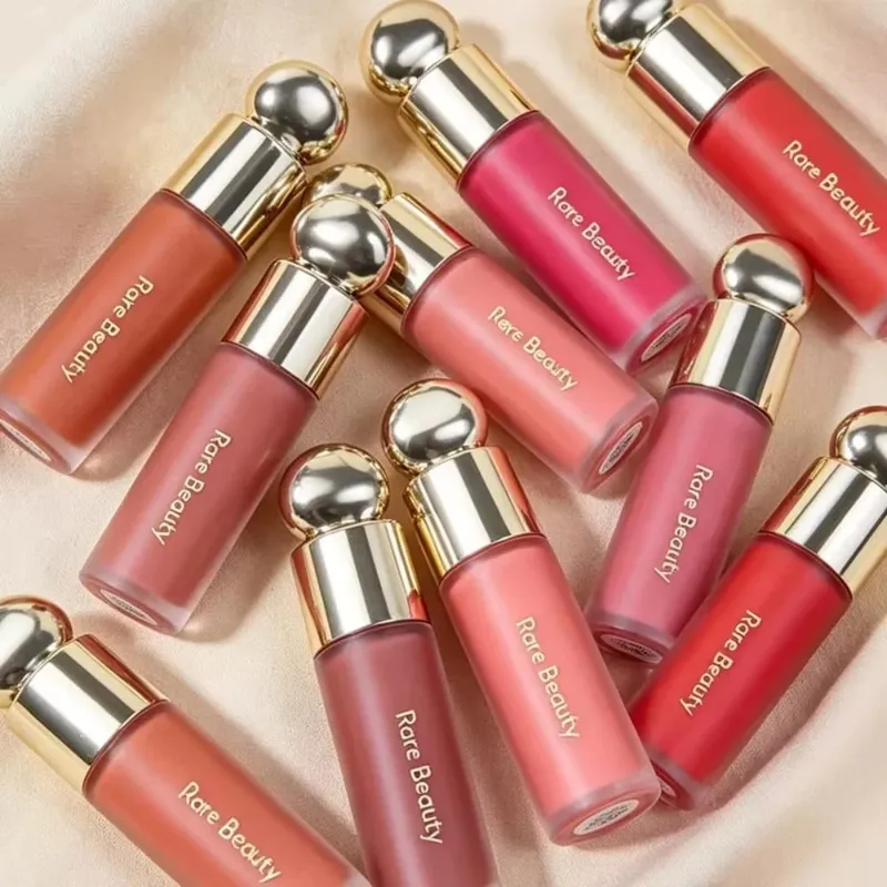 Rare Beauty Hot Happy Joy Lucky Liquid Blush 3D Face Contour Liquid Bronzer Smooth Highlight Mirror Lip Gloss Waterproof Makeup — image 6