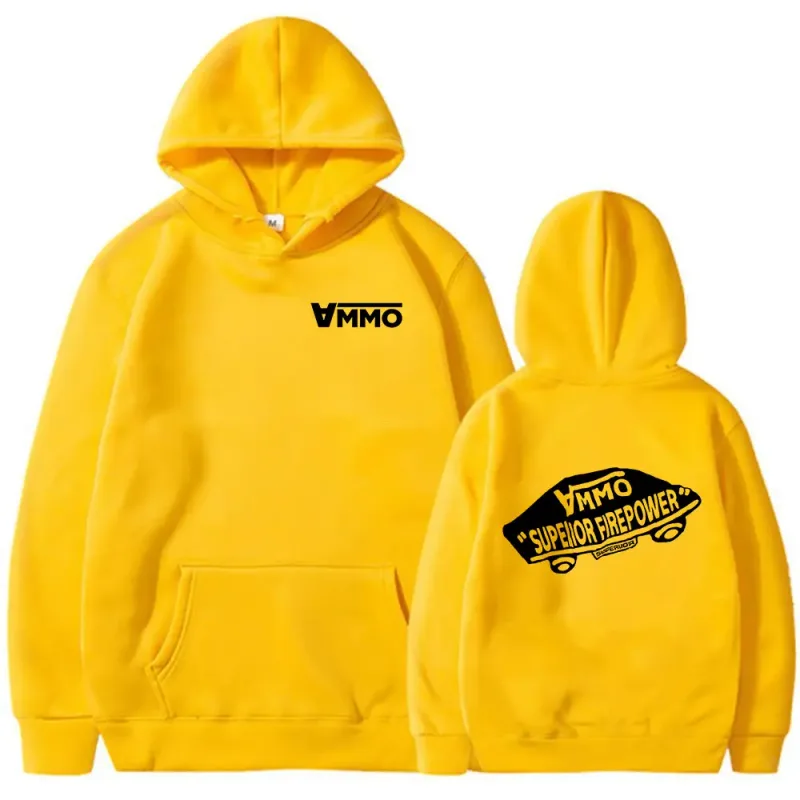 Sweat-shirt à capuche imprimé Double face pour hommes et femmes, vêtement à la mode, surdimensionné, à manches longues, frères d'armes — image 10
