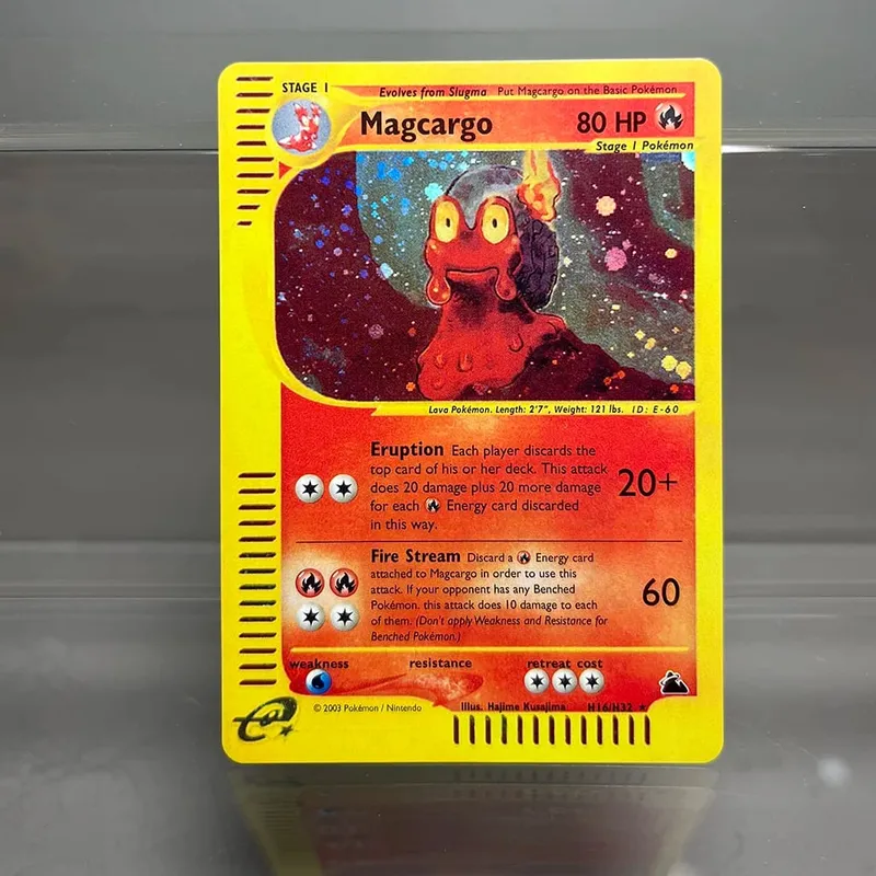 Kad PKM Charizard Steelix Celebi Kad Kerajang Tunggal Magneton Gengar Kad Koleksi Permainan Klasik Kad Proksi PTCG — image 7