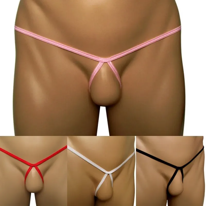 Lelaki Seksi dan Selesa Gay Sissy Bernafas Warna Pejal Mudah Alih Musim Panas Seluar Dalam Lelaki Seluar Thong Mudah Seluar Dalam Lelaki Seluar Dalam
