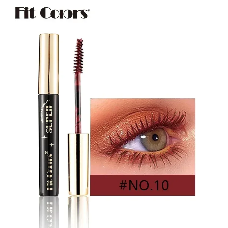 Colored Mascara Makeup 4D Silky Natural Long Eyelashes Mascara Waterproof Long-lasting Extension Thick Lasting Curling Mascara — image 9