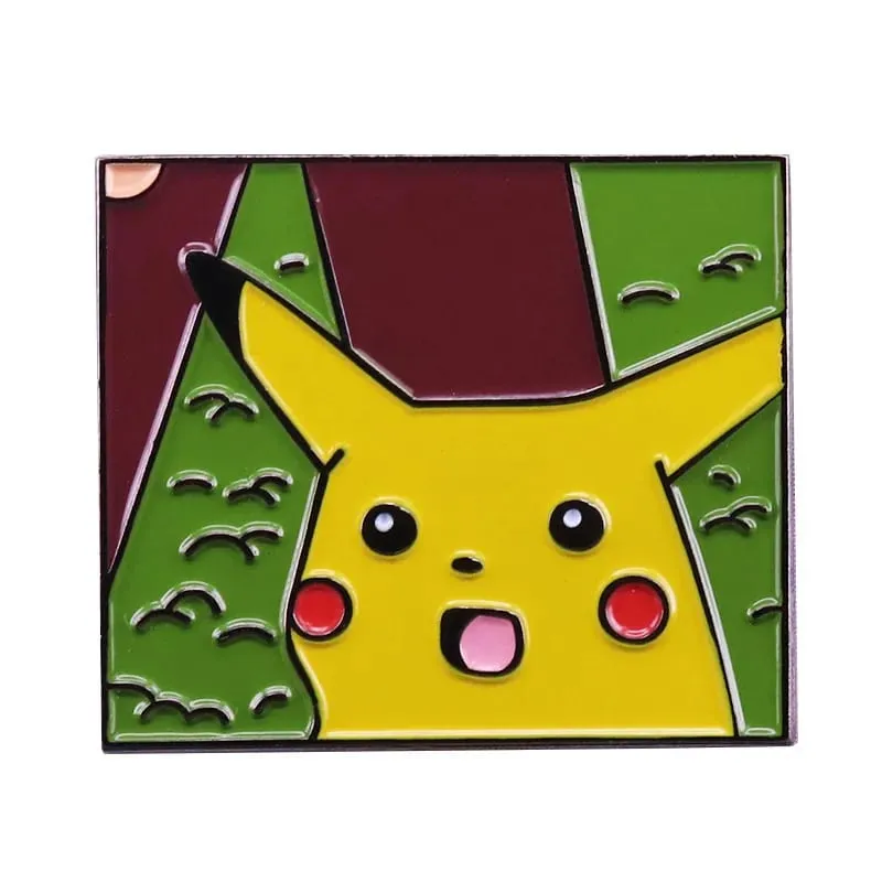 Pokemon Pikachu Mew Enamel Pin Badges Metal Pins for Backpacks Brooches Japanese Cute Lapel Jewelry Accessories Gfits