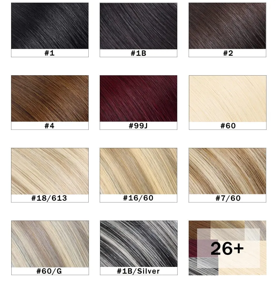 Genius Weft Human Hair Extensions 100G Double Drawn Blonde Bundles Invisible Straight Virgin Hair Weft Full End Top Quality — image 6