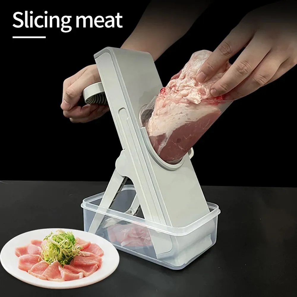 Multifunction Kitchen Slicer Vegetable Cutter Chopper Vegetable Cutter Kitchen Grater Onion Garlic Carrot Potato Kitchen Tools — image 3
