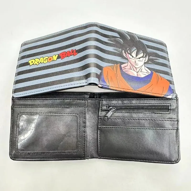 Anime Dragon Ball Peripheral Pu Wallet Simple Fashion Multifunction Folding Coin Wallet Boy Exquisite Holiday Gift — image 4