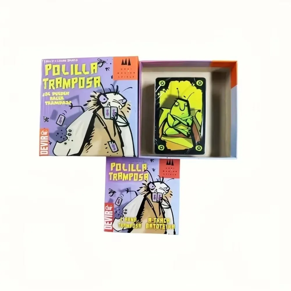 Spanish Cheating Moth German Cockroach Adult Children Leisure Party Game Creative Small Gifts