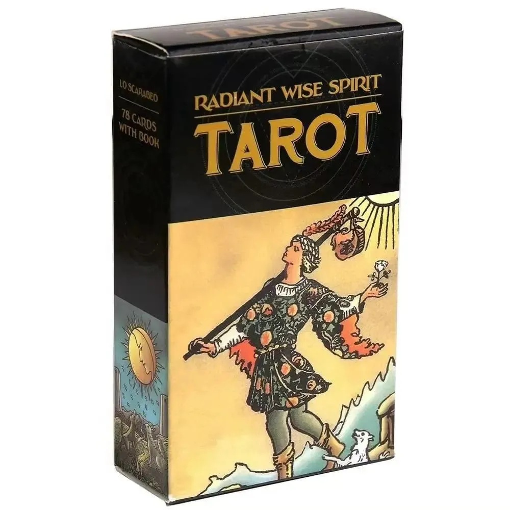 Jeu de cartes de Tarot The Rider Waite Smith, 1909, Oracle Deck pour débutants, anglais, espagnol, édition de Divination classique