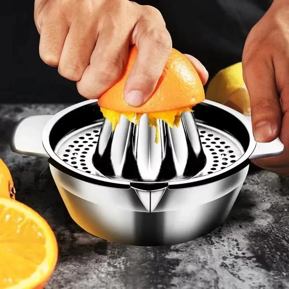 304 Stainless Steel Fruit Lemon Orange Juicer Household Small Creative Juicer Portable Manual Juicer kitchen accessories