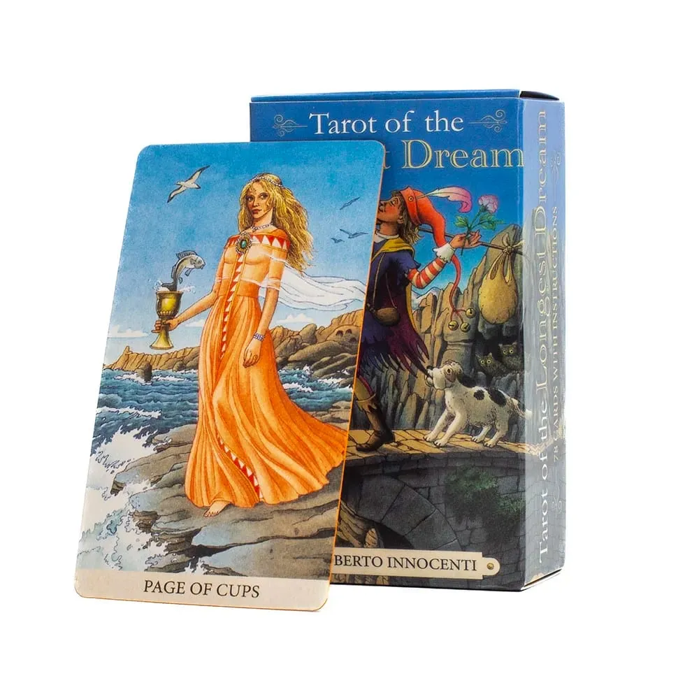 The Longest Dream Tarot Cards 78pcs Deck with Instruction Booklet Ideal for\r\n Enthusiasts and Board Game Lovers — image 1