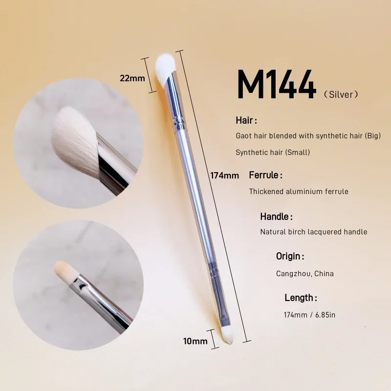Concealer Makeup Brush Details Double Ended Nose Shadow Make Up Brushes