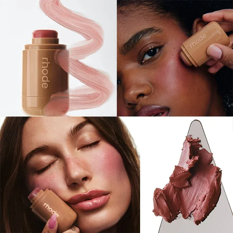Latest Makeup 3D Face Contouring Pocket Bronze Contour Stick Easy To Push Away Soft Fog Matte Powder Blusher Stick Cosmetics — image 20