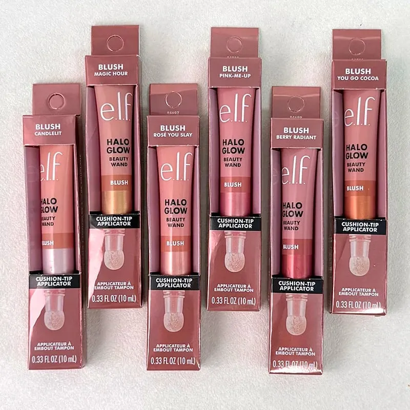 Hot Elf Brand Latest Style Multicolored Liquid Powder Blusher Highlight Contour Stick Long-Lasting Natural Cheek Rouge Cosmetics — image 3