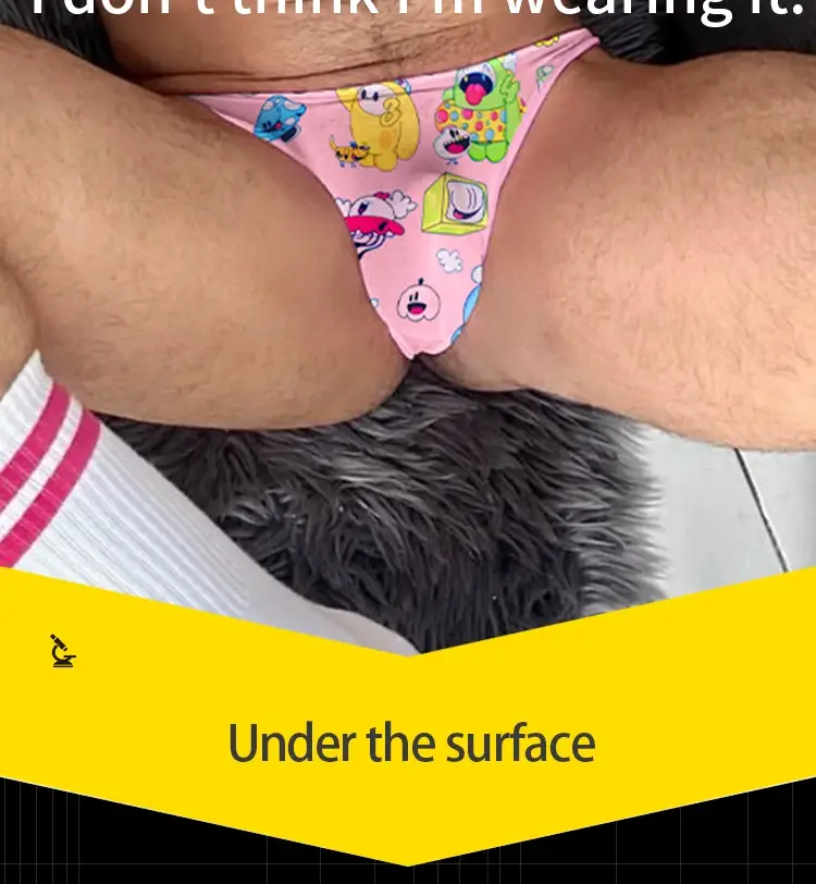 3PCS Hot Sale Modal Graffiti Printed Sexy Man Brief Underwear Men Underpant Quick Dry Slip Panties Jockstrap Men's Briefs Gaysex — image 2