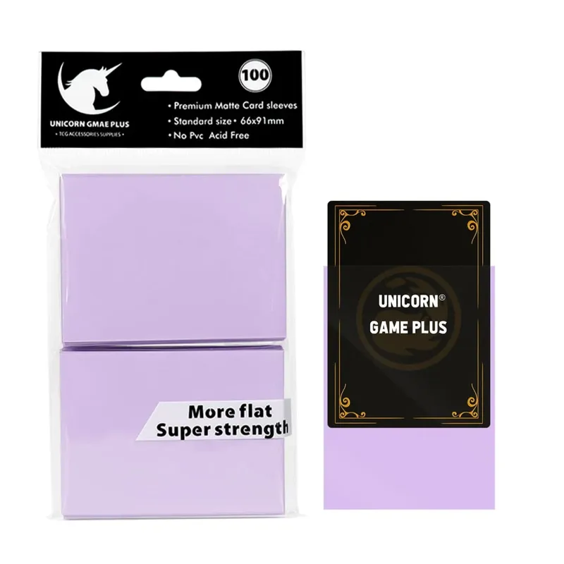 100pcs 2.5 "x 3.5" Premium Trading Card แขน 66x91 มม.ขนาดมาตรฐานกระดานการ์ดเกมสำหรับ MTG Magic Gathering Lorcana การ์ดเกม — image 10