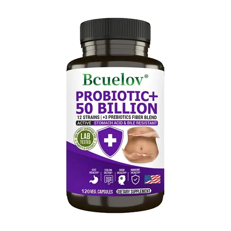 Probiotics + Prebiotics - Improve Digestion & Immunity Relieves Constipation Colon Detox Support Intestinal Health Supplement — image 8