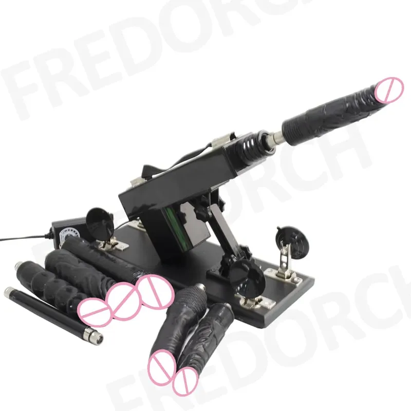 Sex Machine for Woman Adjustable Masturbating Pumping with 3XLR Accessories Sex Gun Love Machine for Men Adult Toys