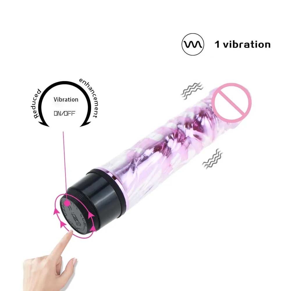 Dildo Vagina Vibrator Powerful Jelly G-Spot Anal Vibrator Massager Clitoral Bullet Vibrator Female Adult Sex Toy — image 4